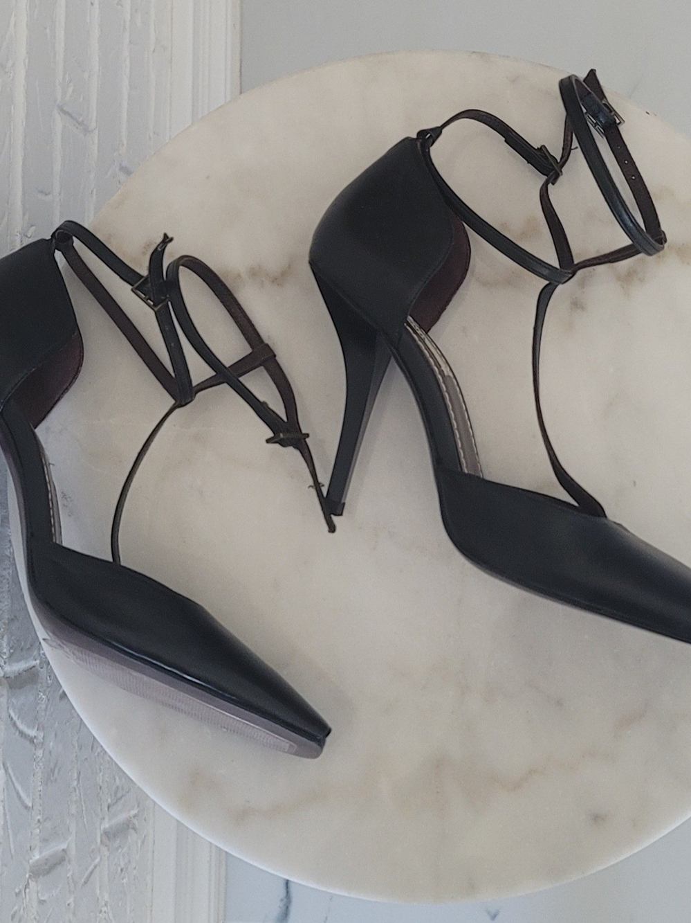ZARA Ankle-Strap Heels size 39 US 8